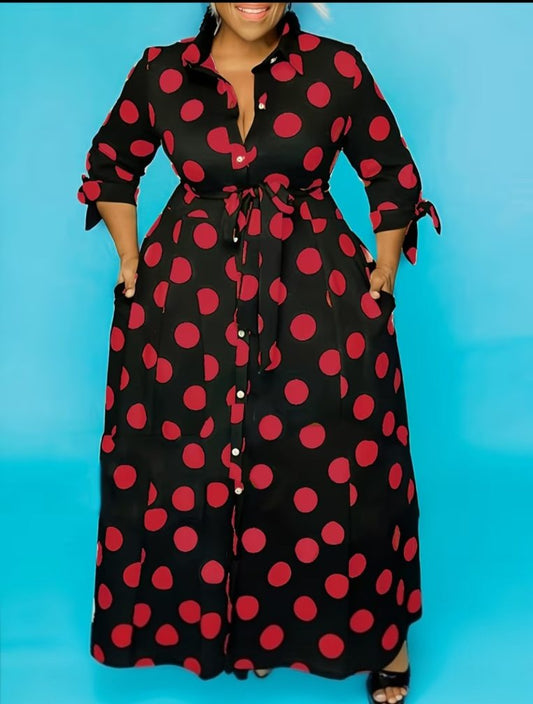 Plus Size Elegant Dress